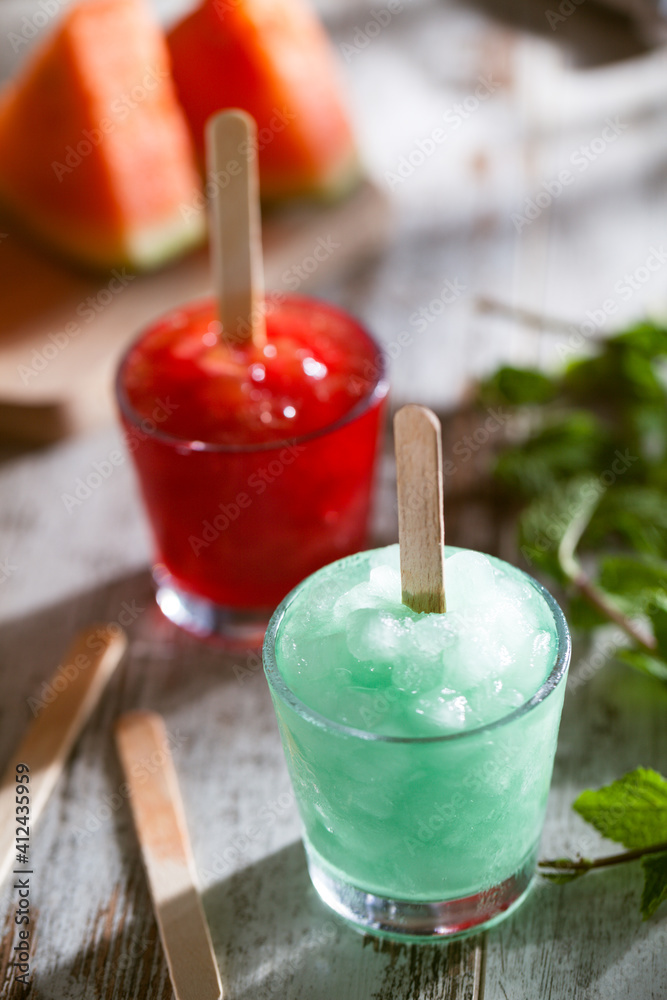 Fruit granita