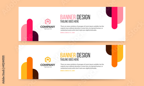 Social media banner design. Business promotion and corporate ads  design for all social media cover design. customizable cover design for agency and company premium cover template. Banner background.