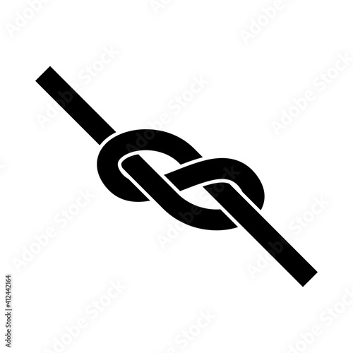 Alpinist Rope Knot Icon