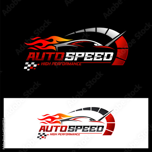 Fast and Speed logo template vector. Automotive Logo Vector Template
