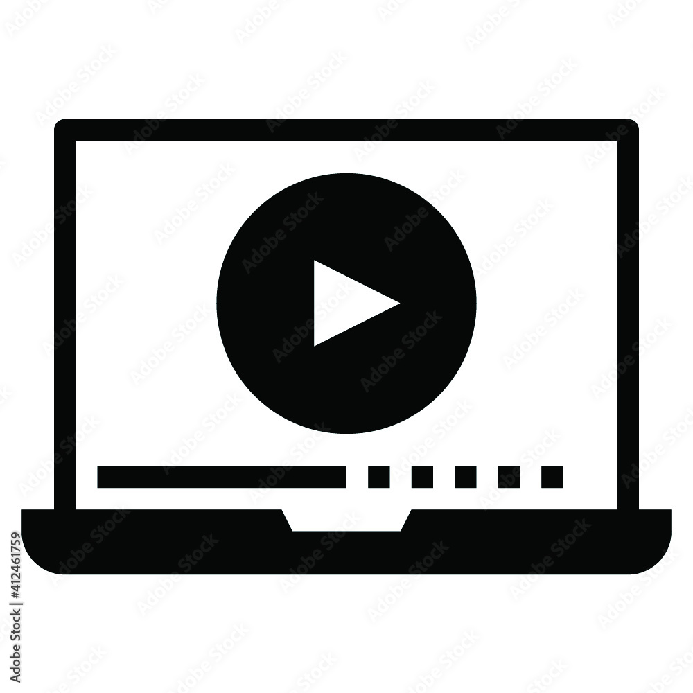 Online learning icon for graphic design job application website report and other design job Online learning icon for graphic design job application website report and other design job