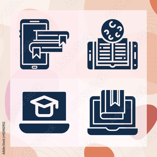 Simple set of incorporation related filled icons