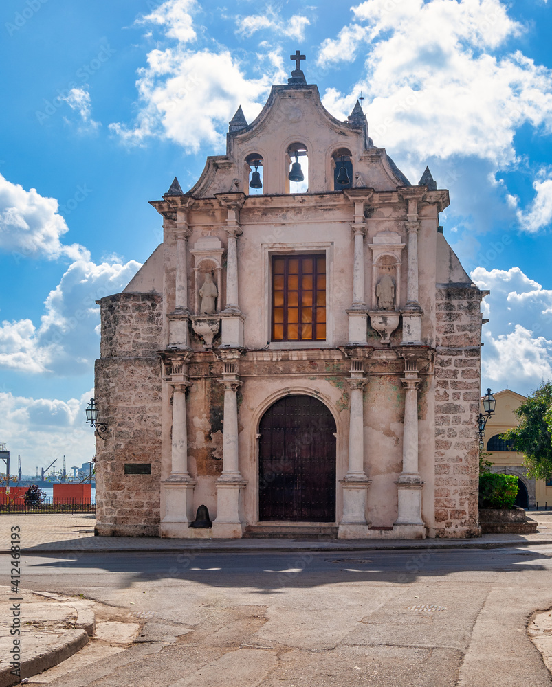 San Francisco de Paula Catholic Church in Old Havana. Built in the 1600s