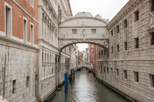 The Bridge of Sighs, city of Venice, Italy, Europe © robodread
