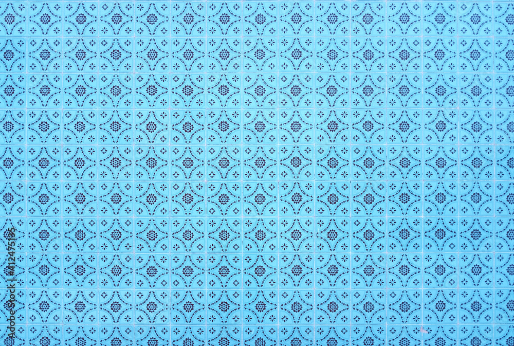 blue azulejos on wall blue azulejos on wall