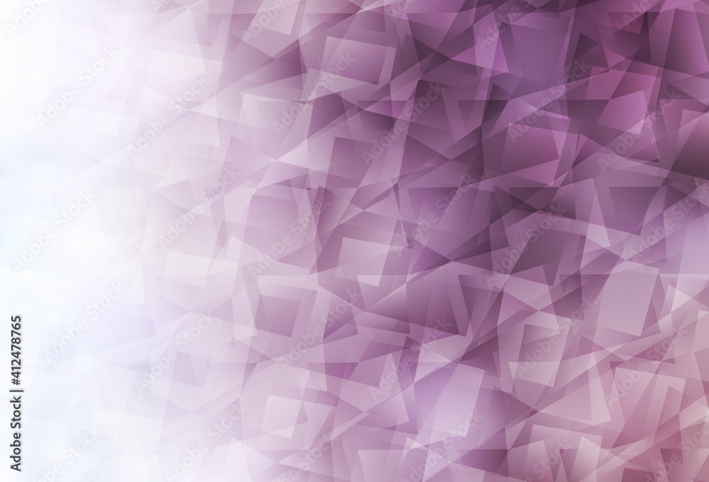 Light Purple vector gradient triangles template. Light Purple vector gradient triangles template.