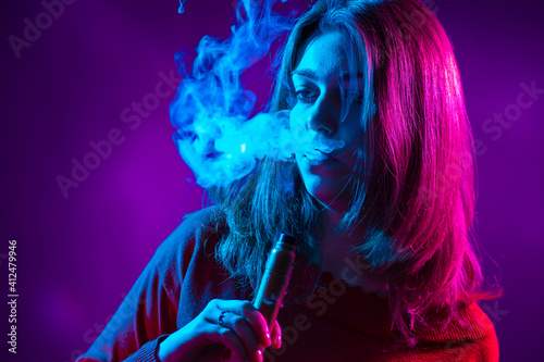 Vape. Vaping. Vaper. Portra...