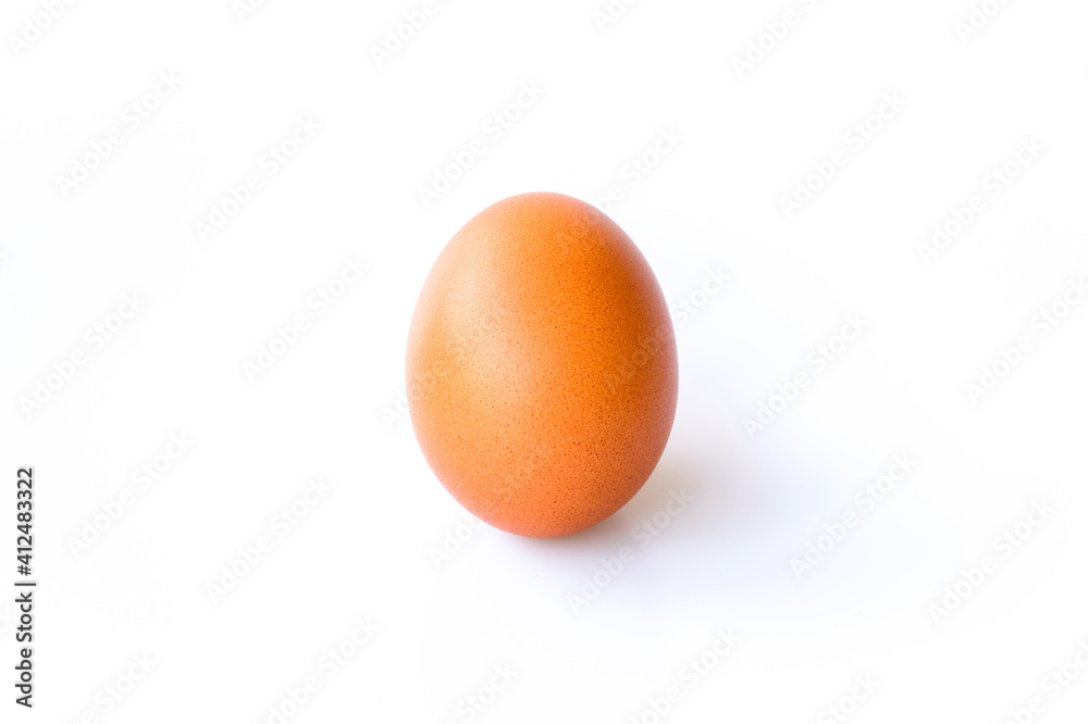 Chicken egg isolated on white background Chicken egg isolated on white background