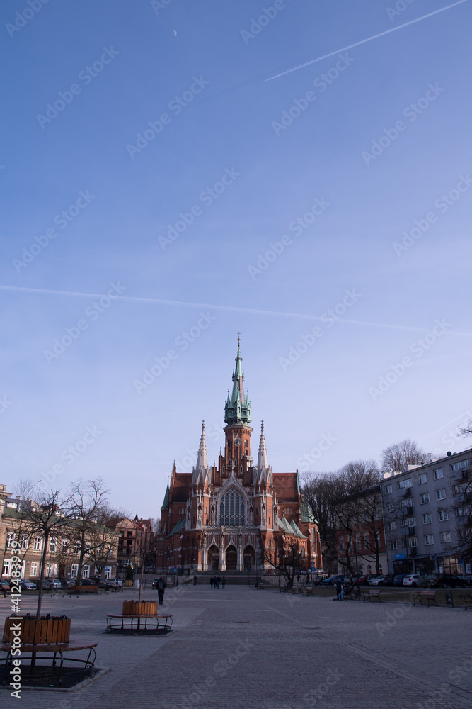 Fototapeta premium Cathedral in Krakow Poland