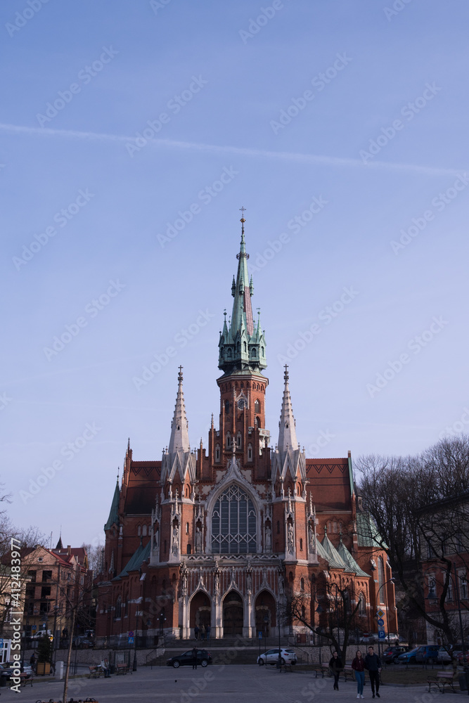 Fototapeta premium cathedral country in Krakow