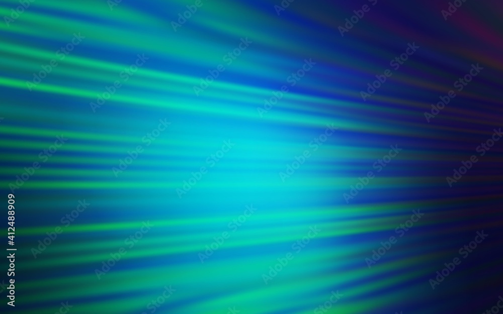 Fototapeta premium Light Blue, Green vector pattern with sharp lines.