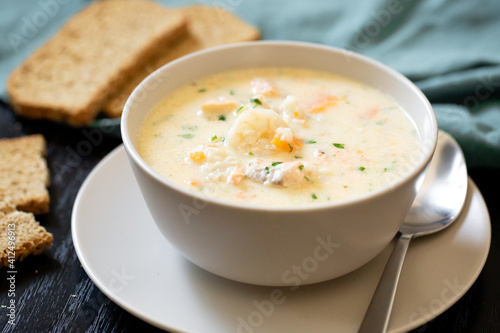 Seafood chowder