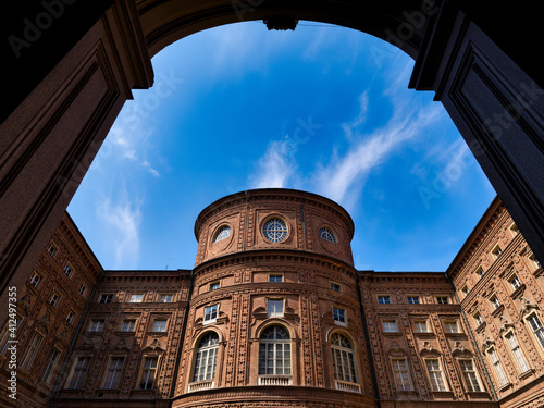 Palazzo Carignano, Turin, Piedmont, Italy