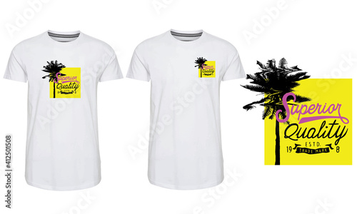 palm beach super quality vector t-shirt artwork 