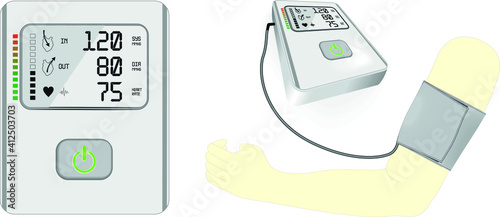 blood pressure measuring device