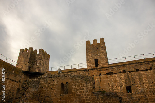 castle on a mountain
