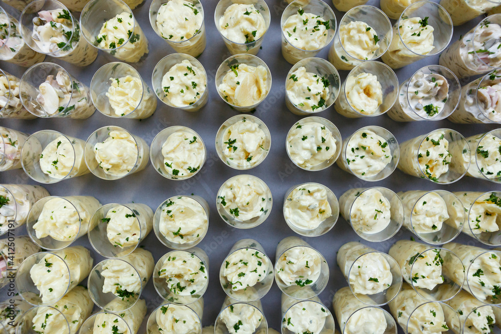 Obraz premium Kartoffelsalat