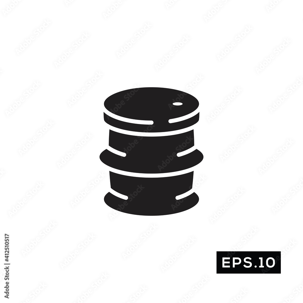 Beer Icon Vector. Beer Symbol Silhouette Vector Beer Icon Vector. Beer Symbol Silhouette Vector