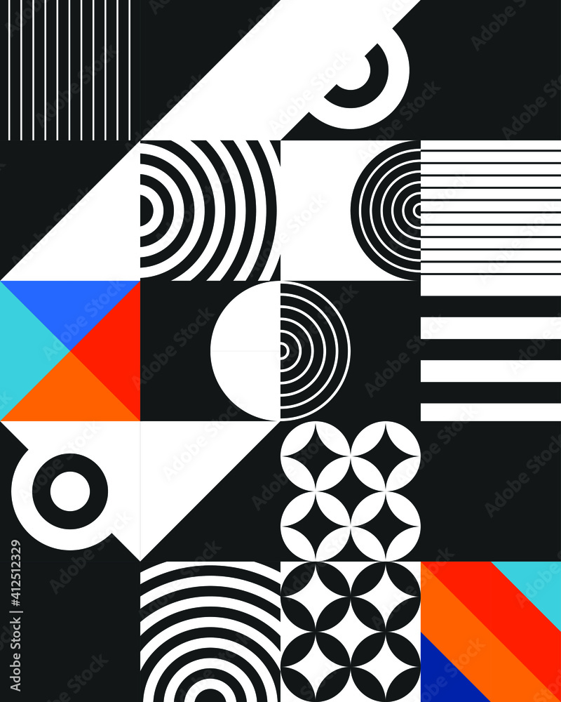 Abstract vector black and white background design Abstract vector black and white background design
