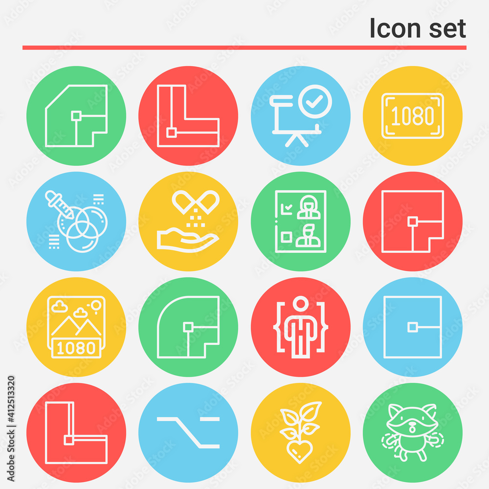 16 pack of decision making lineal web icons set 16 pack of decision making lineal web icons set