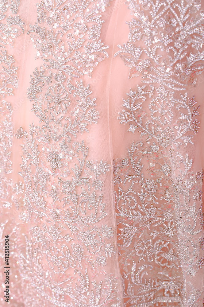 intricate stone works on Indian style lehenga intricate stone works on Indian style lehenga