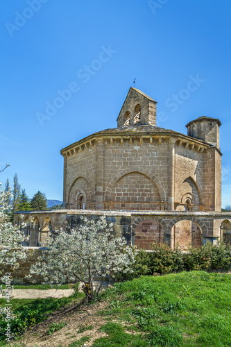 Church of Saint Mary of Eunate, Navarre, Spain photo