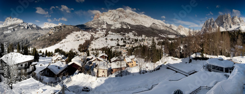 Foto cortina d'Ampezzo innevata