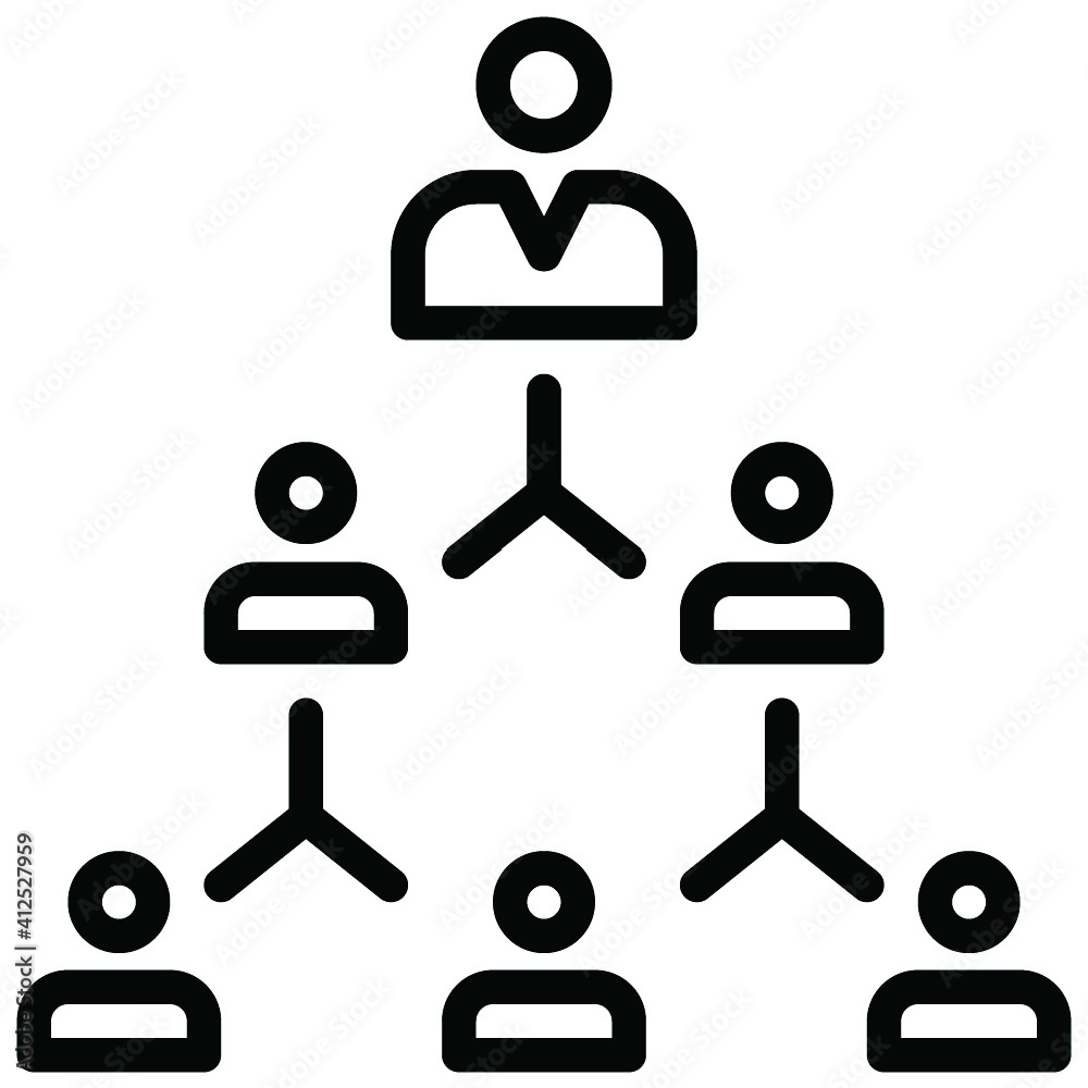 Organization icon for graphic design job application website report and other design job Organization icon for graphic design job application website report and other design job