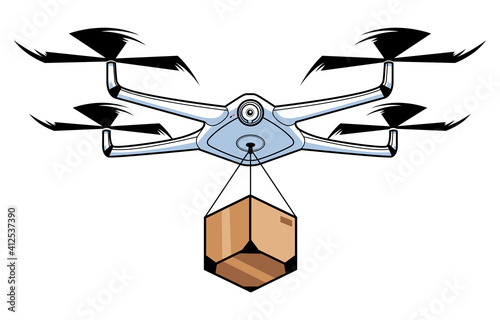 Drone Delivery Symbol