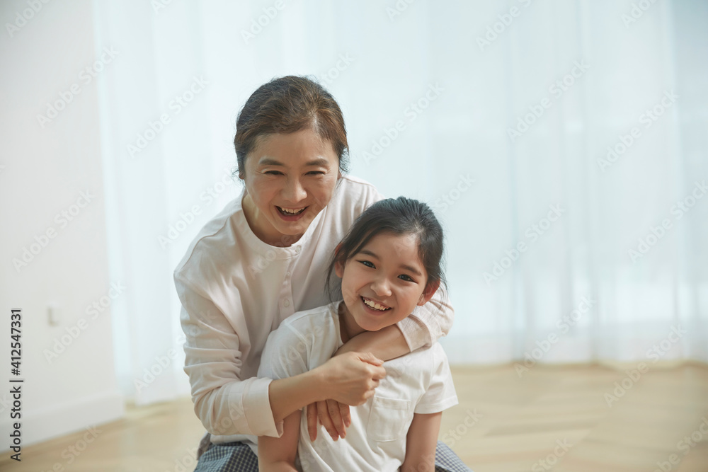 portrait of a parent and child portrait of a parent and child