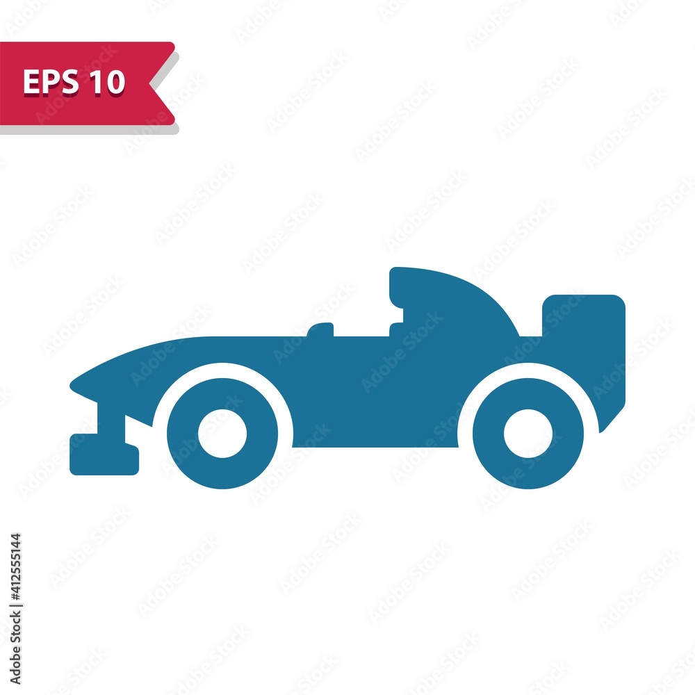 Racecar - Race Car Icon. Professional pixel-aligned icon in glyph style. Racecar - Race Car Icon. Professional pixel-aligned icon in glyph style.