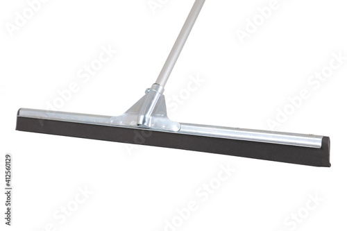 Фотография side on view of an aluminium floor squeegee