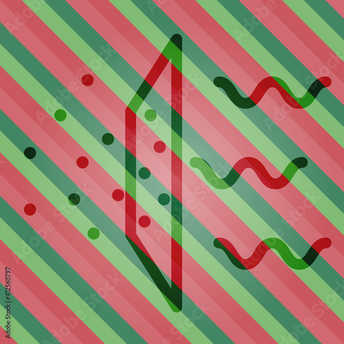 Color Air filter icon.
