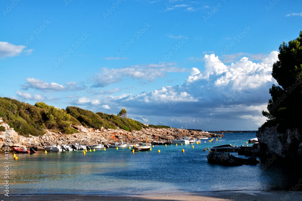 Beautiful landscape in Menorca, Spain