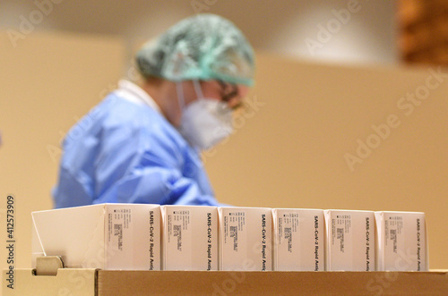 Corona Antigen Test in Österreich (Europa) - Corona antigen test in Austria (Europe) photo
