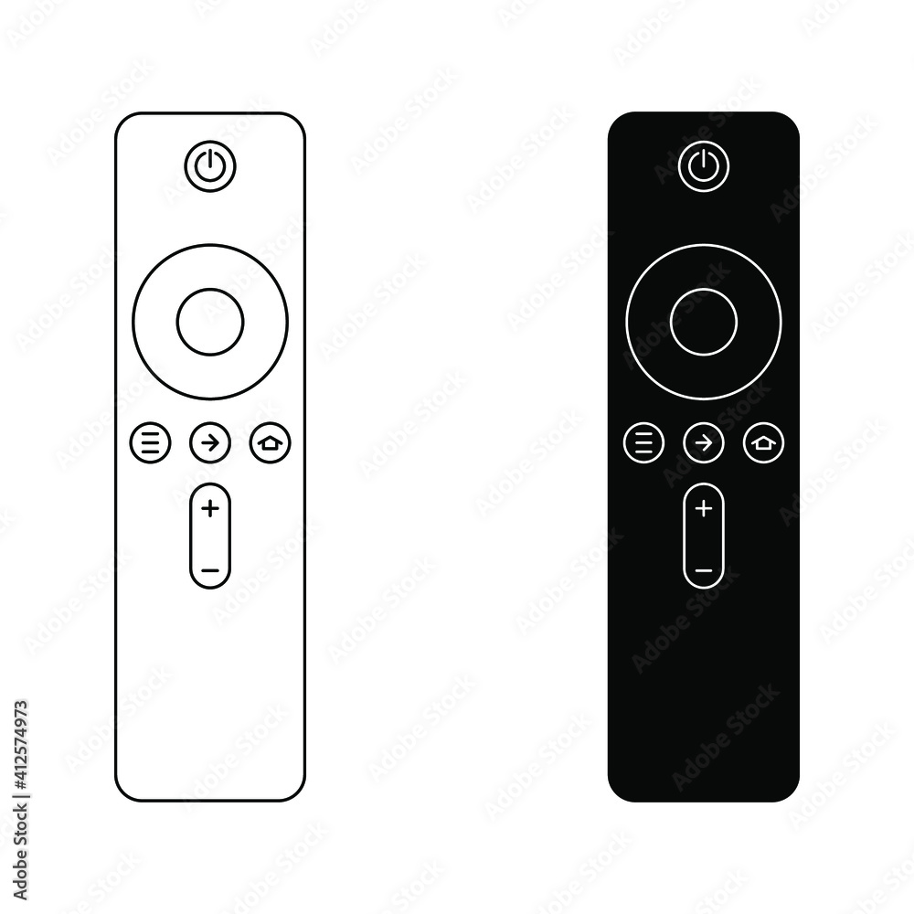 Remote icon. Thin linear remote outline icon isolated on white background color editable Remote icon. Thin linear remote outline icon isolated on white background color editable