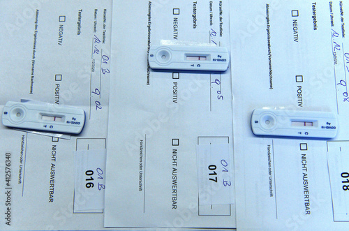 Corona Antigen Test in Österreich (Europa) - Corona antigen test in Austria (Europe) photo