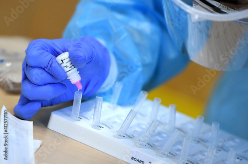 Corona Antigen Test in Österreich (Europa) - Corona antigen test in Austria (Europe) photo
