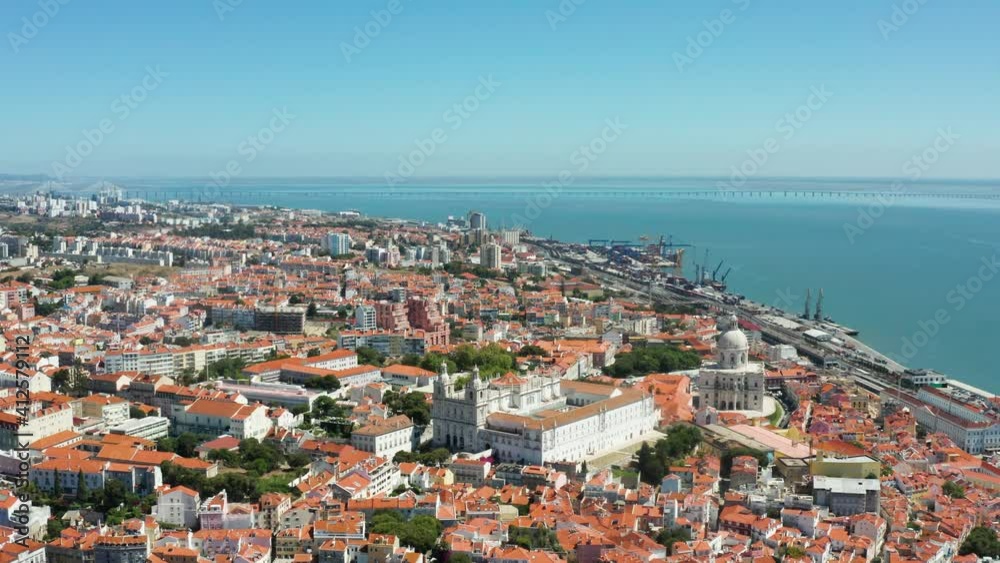 Fly over the incredible Pantheon in Lisbon Fly over the incredible Pantheon in Lisbon