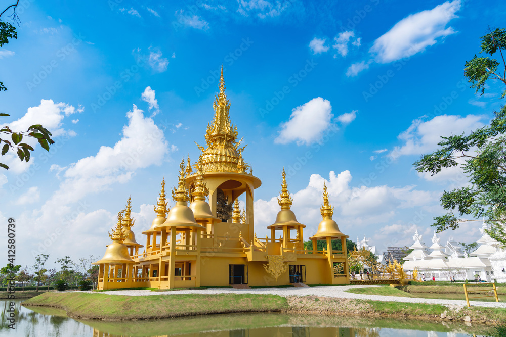 Ganesha hall in Wat Rong Khun Chiang Rai Province, Thailand