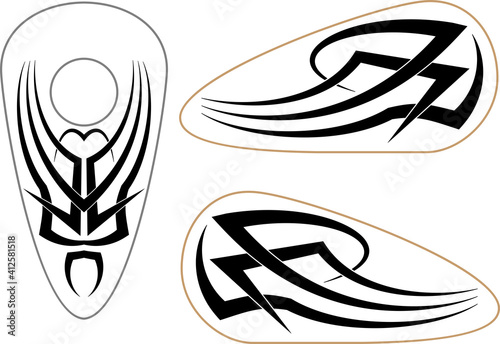Tribal Bike Decal