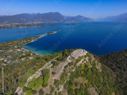 Rocca di Manerba - ITALY
spectacular view on lake, italian summer view aerial by Drone