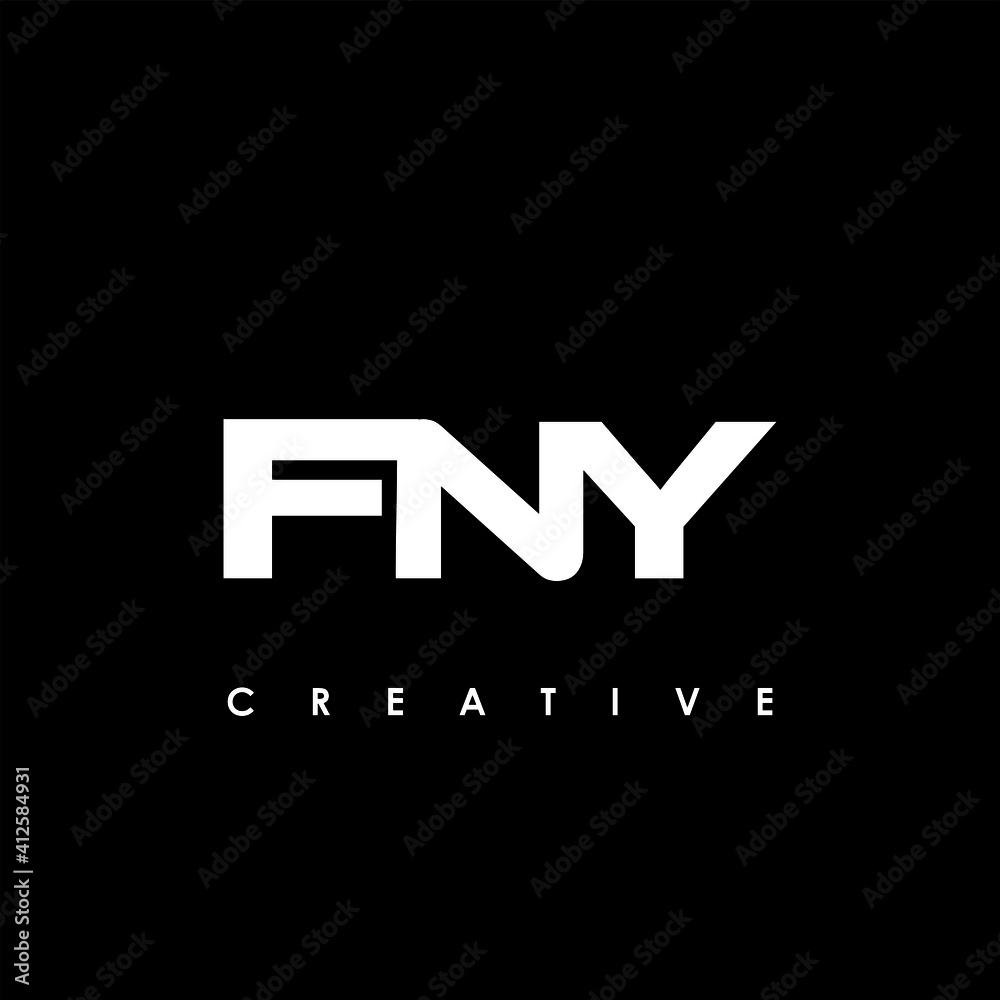 FNY Letter Initial Logo Design Template Vector Illustration