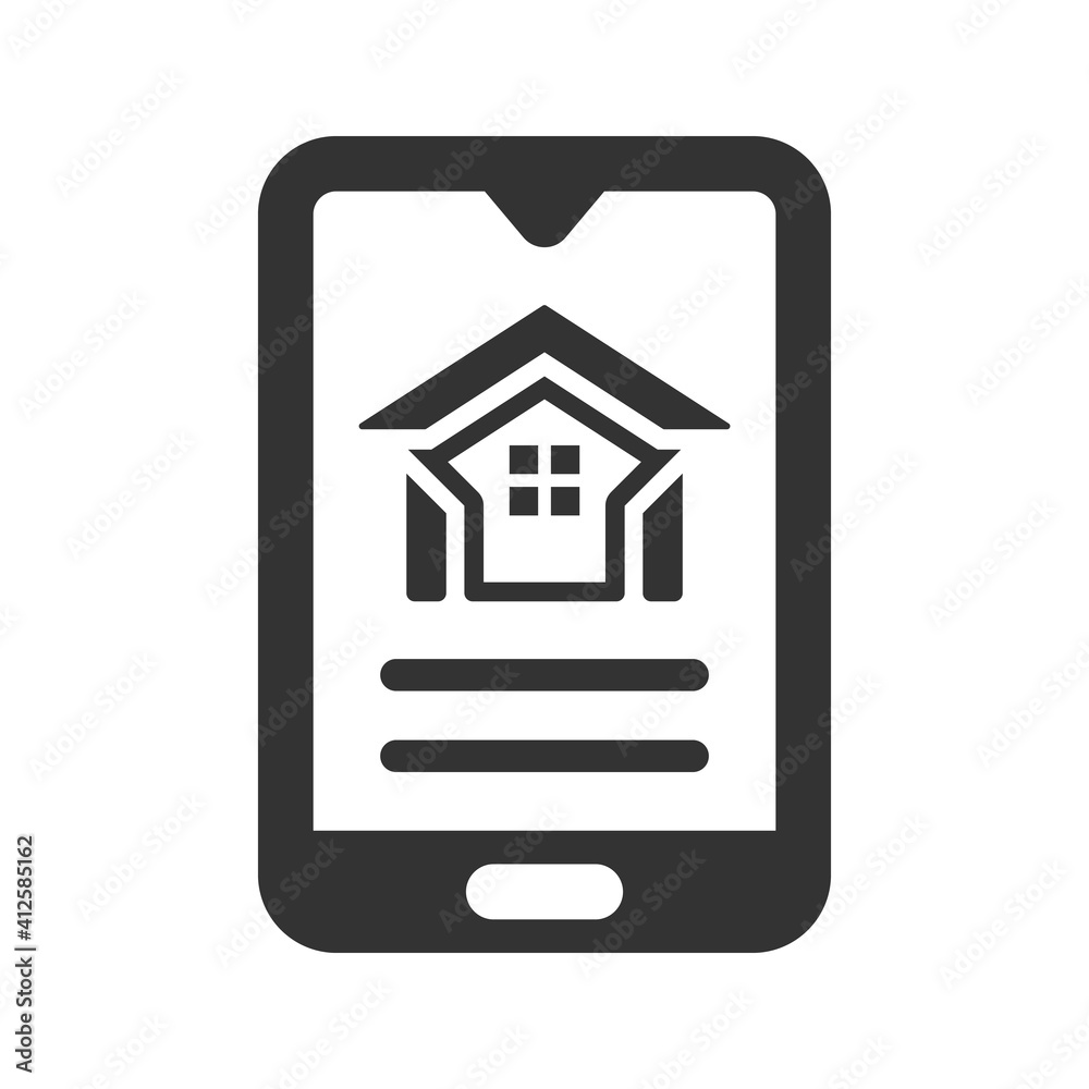 Home online mobile icon Home online mobile icon
