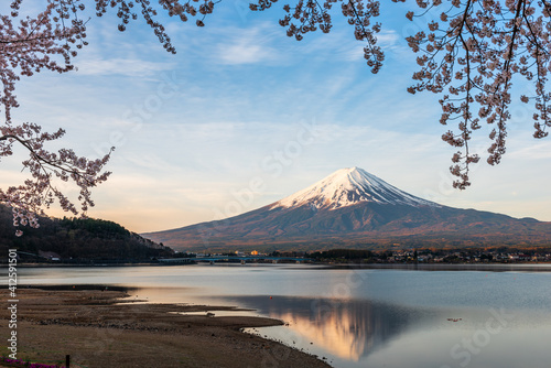Mt. Fuji, Japan on Lake Kawaguchi © SeanPavonePhoto
