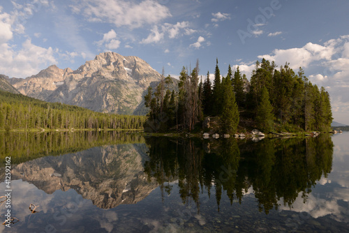 Leigh Lake at Grand Teton National Park © Jerzy