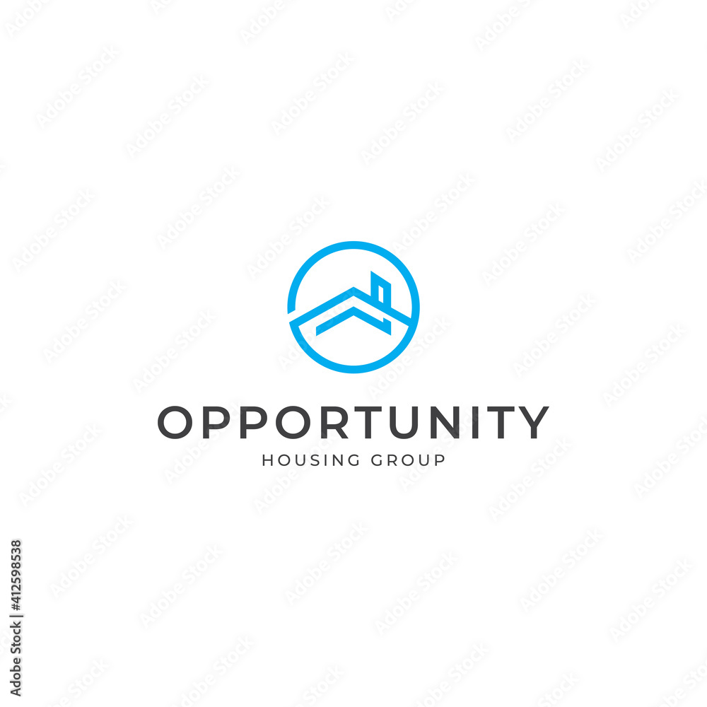 home logo design simple line style home logo design simple line style