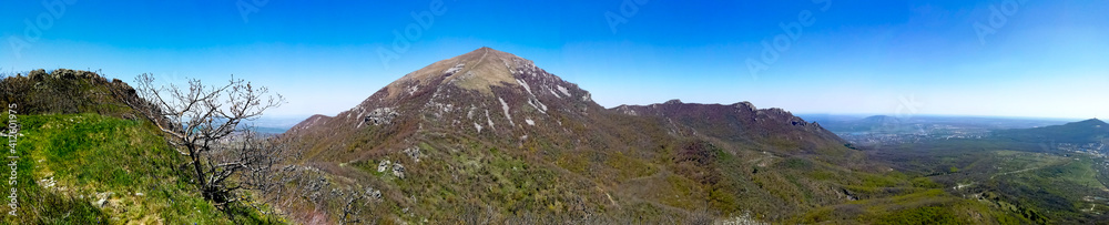 panorama of the mountains