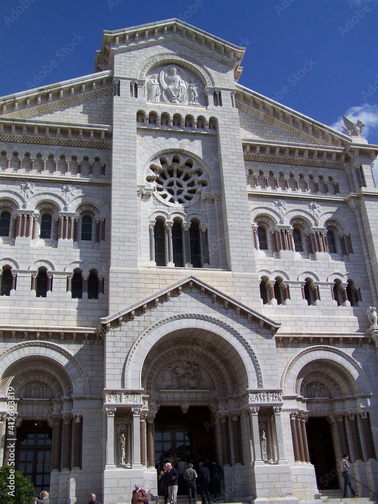 The cathedral of Notre-Dame-Immaculée, Monaco