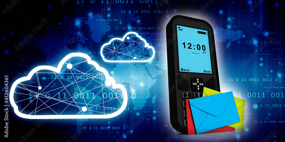 3d rendering Envelope network with mobile phone
3d rendering Envelope network with mobile phone